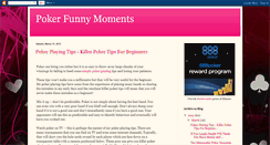 Desktop Screenshot of funypokermoments.blogspot.com