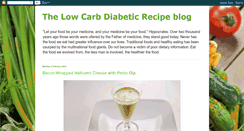 Desktop Screenshot of lowcarbdietsandrecipes.blogspot.com