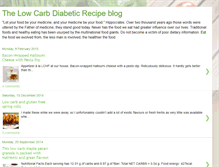 Tablet Screenshot of lowcarbdietsandrecipes.blogspot.com