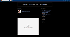 Desktop Screenshot of bobicharettephotography.blogspot.com