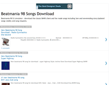 Tablet Screenshot of beatmania98.blogspot.com