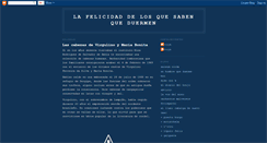Desktop Screenshot of lafelicidaddelosquesabenqueduermen.blogspot.com