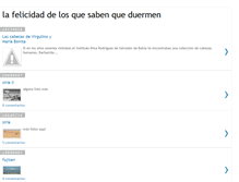 Tablet Screenshot of lafelicidaddelosquesabenqueduermen.blogspot.com