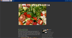 Desktop Screenshot of mojekulinaria.blogspot.com