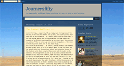 Desktop Screenshot of journey2fifty.blogspot.com