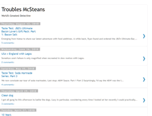 Tablet Screenshot of mcsteans.blogspot.com