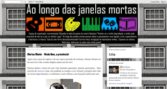 Desktop Screenshot of aolongodasjanelasmortas.blogspot.com