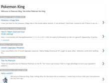 Tablet Screenshot of kingpokemon.blogspot.com