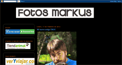 Desktop Screenshot of fotosmarkus.blogspot.com