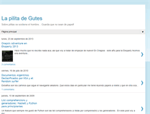 Tablet Screenshot of lapilitadegutes.blogspot.com