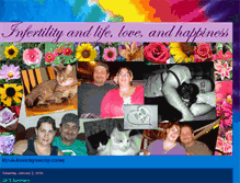Tablet Screenshot of infertilitywarriors.blogspot.com