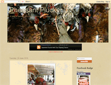 Tablet Screenshot of pluckypheasant.blogspot.com