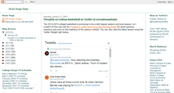 Desktop Screenshot of ncaahoopstoday.blogspot.com
