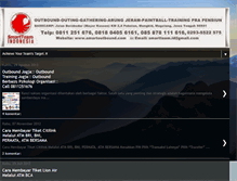 Tablet Screenshot of outboundtraining-indonesia.blogspot.com