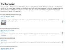 Tablet Screenshot of goatsbarnyard.blogspot.com