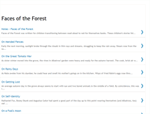 Tablet Screenshot of facesoftheforest.blogspot.com