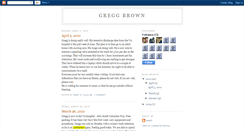 Desktop Screenshot of greggbrown.blogspot.com