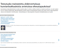 Tablet Screenshot of kunnianloukkaus.blogspot.com