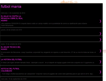 Tablet Screenshot of futbolmanialeonardo.blogspot.com