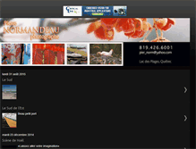 Tablet Screenshot of normandeauphoto.blogspot.com