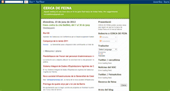 Desktop Screenshot of cercafeina.blogspot.com