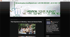Desktop Screenshot of bandungtraveller.blogspot.com
