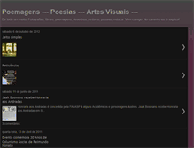 Tablet Screenshot of poemagenspoesiasartesvisuais.blogspot.com