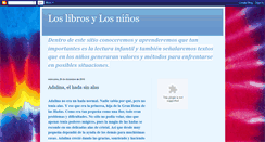 Desktop Screenshot of librosinfantilesgeneradoresdevalores.blogspot.com