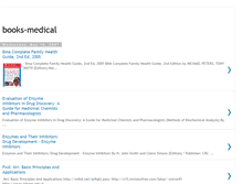 Tablet Screenshot of books-medical.blogspot.com