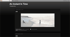 Desktop Screenshot of aninstantintime.blogspot.com