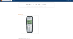 Desktop Screenshot of modelodecelular.blogspot.com