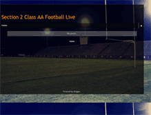 Tablet Screenshot of classaafootball.blogspot.com