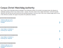Tablet Screenshot of ccwatchdog.blogspot.com