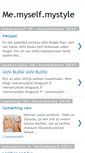 Mobile Screenshot of me-myself-mystyle.blogspot.com