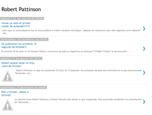 Tablet Screenshot of everythingaboutrobertpattinson.blogspot.com