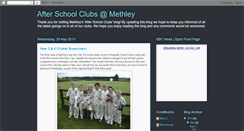 Desktop Screenshot of clubsmethley.blogspot.com