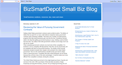 Desktop Screenshot of bizsmartdepot.blogspot.com