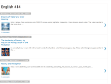 Tablet Screenshot of pj-english414.blogspot.com