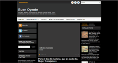 Desktop Screenshot of buenoyente.blogspot.com