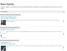 Tablet Screenshot of buenoyente.blogspot.com