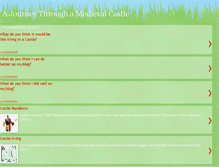 Tablet Screenshot of ajourneythroughamedievalcastledb.blogspot.com