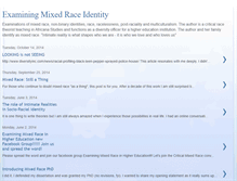 Tablet Screenshot of examiningmixedraceidentity.blogspot.com