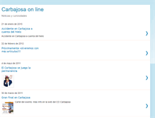 Tablet Screenshot of carbajosa-online.blogspot.com