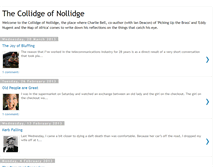 Tablet Screenshot of collidgeofnollidge.blogspot.com