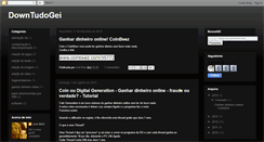 Desktop Screenshot of downtudogei.blogspot.com