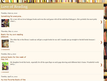 Tablet Screenshot of loveofreading31.blogspot.com