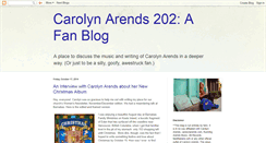 Desktop Screenshot of carolynarends202.blogspot.com