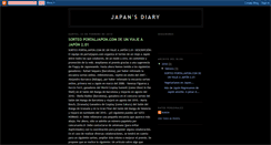 Desktop Screenshot of japansdiary.blogspot.com