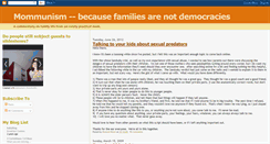 Desktop Screenshot of mommunism.blogspot.com