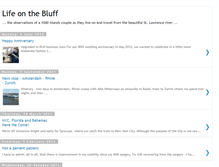 Tablet Screenshot of bluffdwellers.blogspot.com